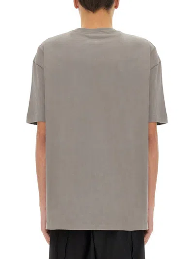 Ih Nom Uh Nit Dobermann Print T-shirt In Grey