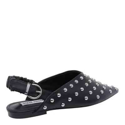 Steve Madden Pointed Toe Flats In Black