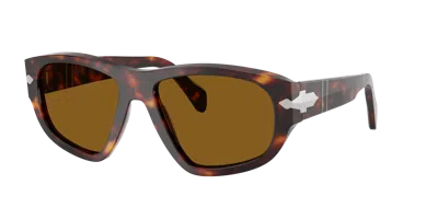 Persol Oversize-frame Sunglasses In Brown