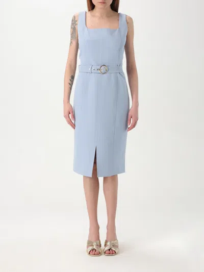 Liu •jo Vestido Midi - Azul Claro In Sky Blue