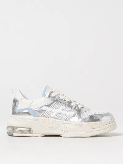 运动鞋 PREMIATA 女士 颜色 银色