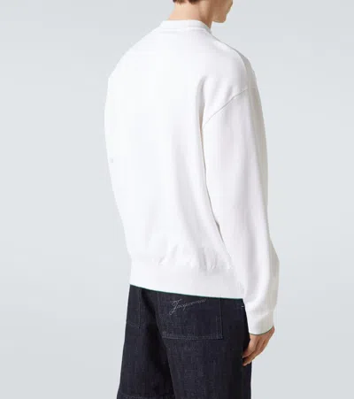 Jacquemus Venice Embroidered Sweatshirt In Multicolor