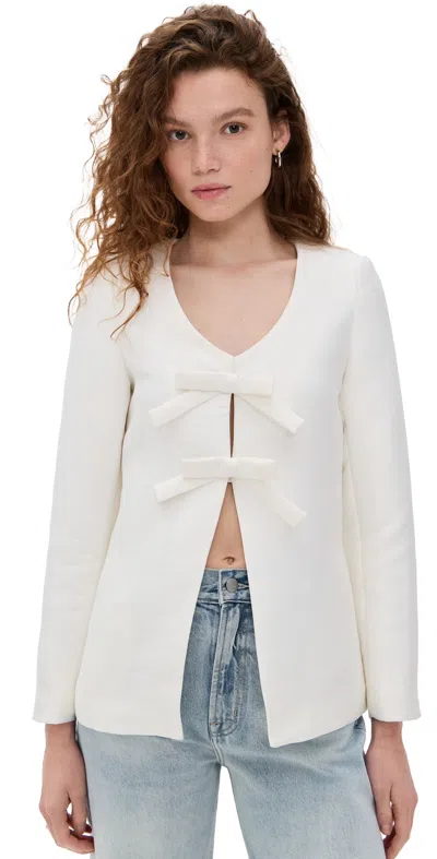 Aligne Beau Blazer White In White