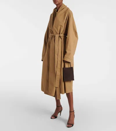 The Row Tote To Go Small Aus Veloursleder In Braun