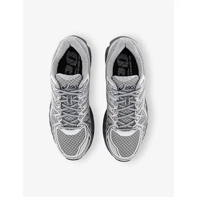 Asics Advanced Cushioning Sneakers With Dynamic Support System In Gravel Pure Silver
