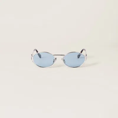 Miu Miu Sunglasses In Metallic