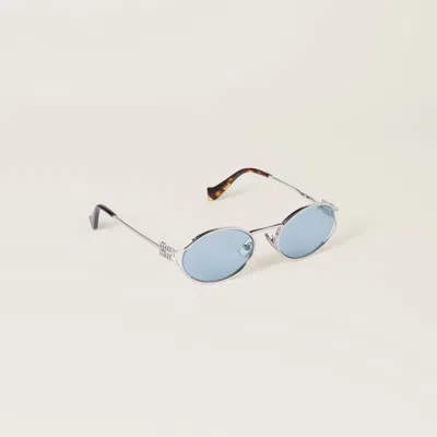 Miu Miu Sunglasses In Metallic