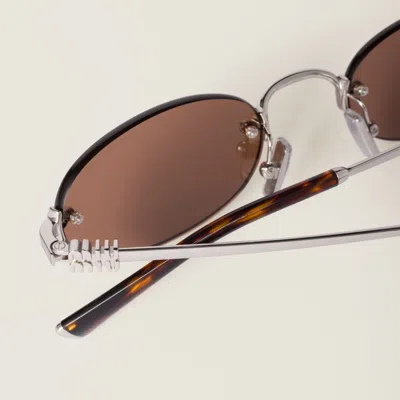 Miu Miu Sunglasses In Brown