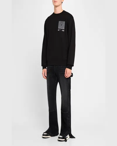 Amiri Mens Black Skel Top Bandana-print Leather Low-top Trainers