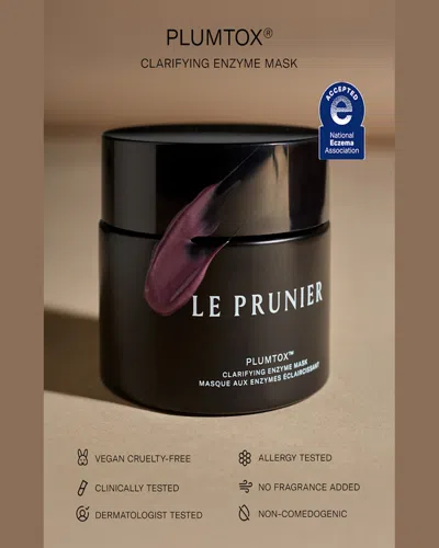 Le Prunier Plumtox Clarifying Enzyme Mask In Black