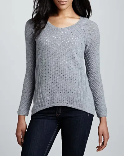 Jbq Emily Distressed Denim Mini Dress In Denim