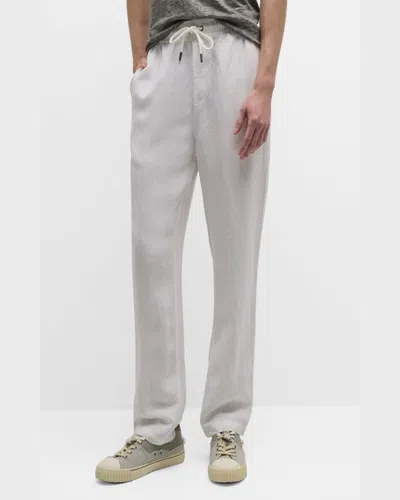 Onia Air Linen Pull-on Pant In Deep Navy