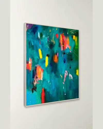 Rfa Fine Art Eclipse Hand-embellished Giclee By Richard Kattman In Multi