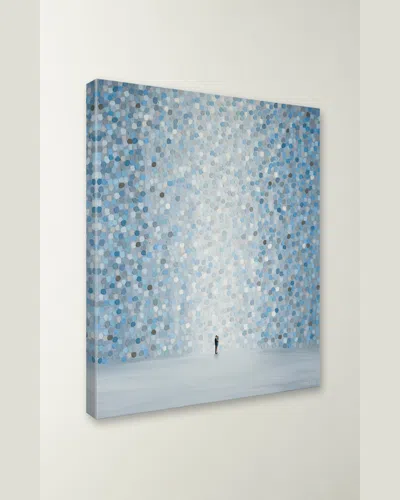 Rfa Fine Art Kiss In The Moonlight Gallery-wrapped Giclee By Ekaterina Ermilkina In Multi