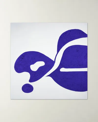 Rfa Fine Art Cobalt Giclee On Gallery-wrapped Canvas By H. Scott In Multi