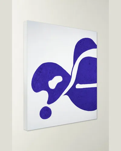 Rfa Fine Art Cobalt Giclee On Gallery-wrapped Canvas By H. Scott In Multi