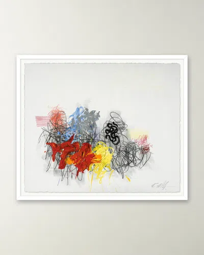 Rfa Fine Art Cloud Hand-embellished Giclee By Robert Robinson In Multi