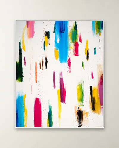 Rfa Fine Art Winter Snow Hand-embellished Giclee By Richard Kattman In Multi