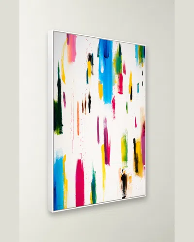 Rfa Fine Art Winter Snow Hand-embellished Giclee By Richard Kattman In Multi