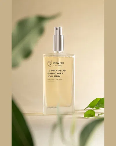Snow Fox Tetrapeptide And Ginseng Hair And Scalp Serum, 3.4 Oz.