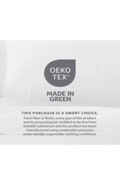 Martex Solid 400 Thread Count Cotton Sateen Sheet Set In White