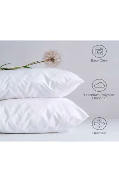 Martex Set Of 2 Standard Pillows In White