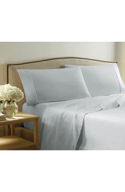 Martex Solid 400 Thread Count Cotton Sateen Sheet Set In Light Grey