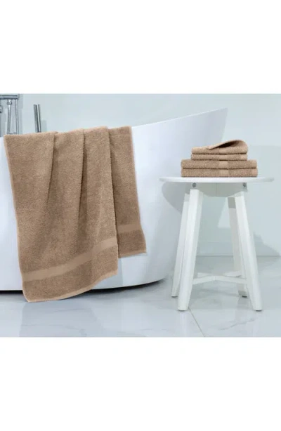 Utica Essentials 6-piece Cotton Bath Towel Set In Linen
