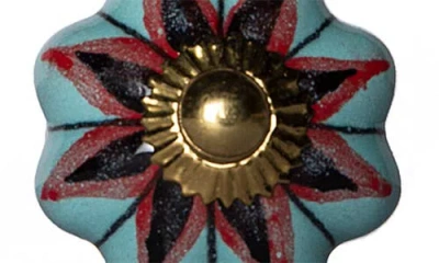 Kinetic 8-pack Knobs In Orange Aqua