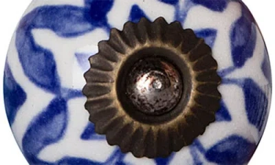 Kinetic 8-pack Knobs In Blue Willow Floral