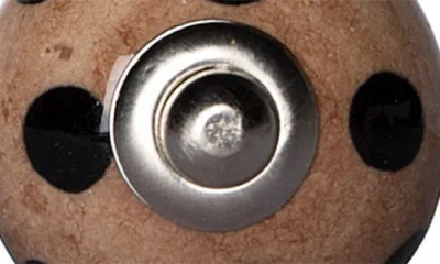 Kinetic 12-pack Knobs In Brown Polka Dot