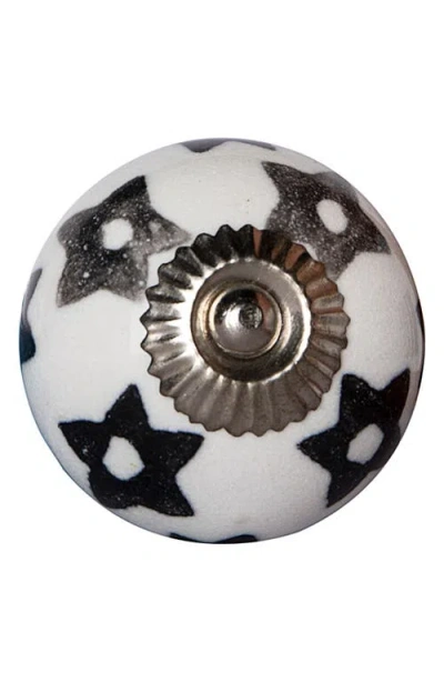 Kinetic 12-pack Knobs In Black Stars