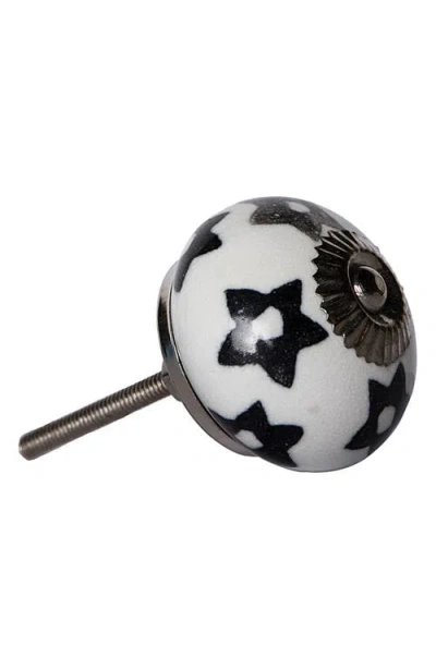 Kinetic 12-pack Knobs In Black Stars