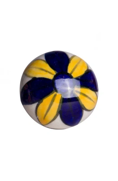 Kinetic 8-pack Knobs In Navy Yellow