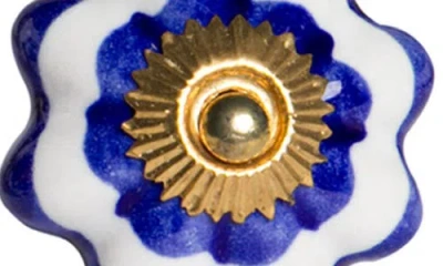 Kinetic 12-pack Knobs In Wavy Blue Gold