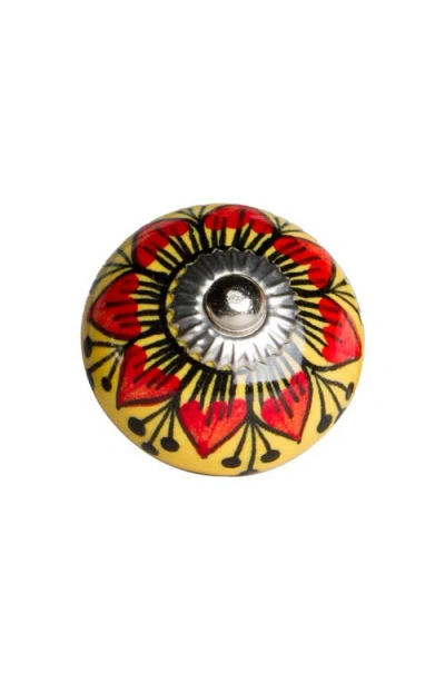 Kinetic 8-pack Knobs In Yellow Red