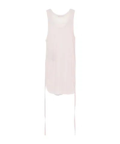Ann Demeulemeester Boris Tank Top In White