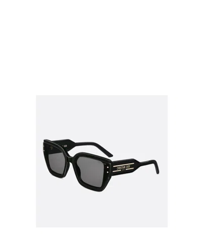 Dior Signature S1 Sunglasses In Black