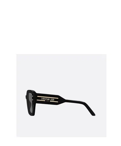 Dior Signature S1 Sunglasses In Black