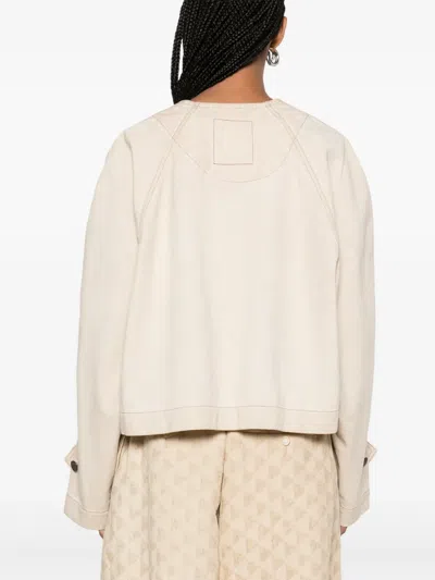 Uma Wang Jj Jacket In Neutrals