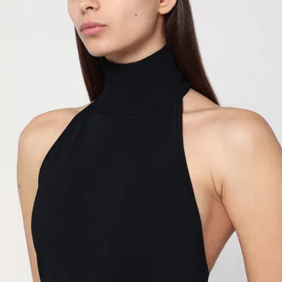 Max Mara High-neck Bodysuit In Black