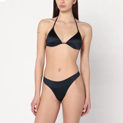 Venuja Black Triangle Two-piece Bikini In Black