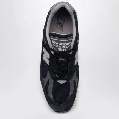 New Balance Mesh And Suede Sneakers With Reflective Accents In Blue