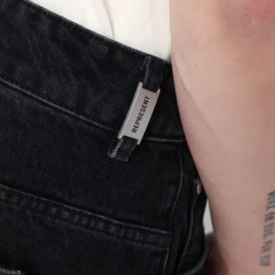 Represent Belt Loop Jeans In Black