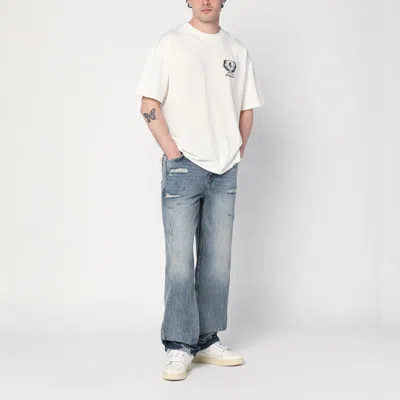Represent R3 Distressed Jeans In Blue