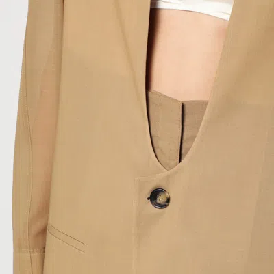 Philosophy Di Lorenzo Serafini Philosophy Beige Wool-blend Jacket In Beige