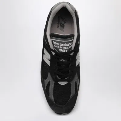New Balance Mesh And Suede Sneakers With Reflective Accents In Black