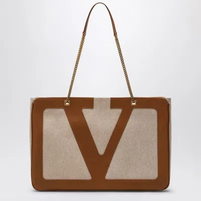 Valentino Women's Large Viva Superstar Bag In Beige