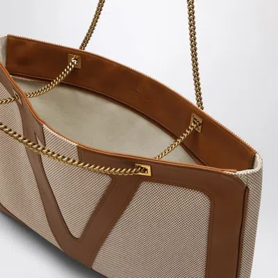 Valentino Women's Large Viva Superstar Bag In Beige