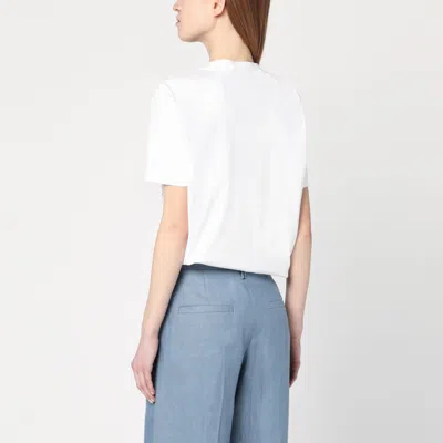 Brunello Cucinelli Classic Pocket Tee Shirt Clothing In White